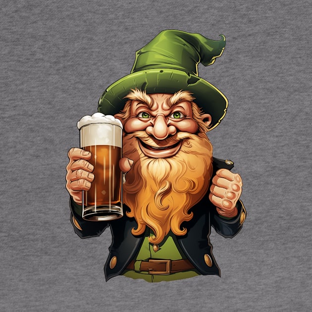 Cheers Leprechaun by JunkyDotCom